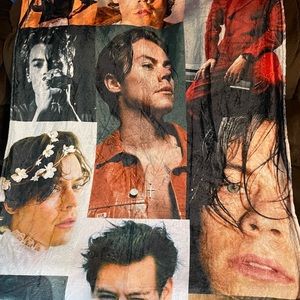 Harry Styles Super Soft Throw Blanket